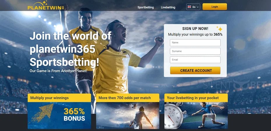 Offizielle Homepage PlanetWin 365 Online-Casino